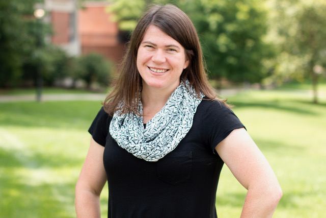 A headshot of the author, Stephanie Meredith, smiling.